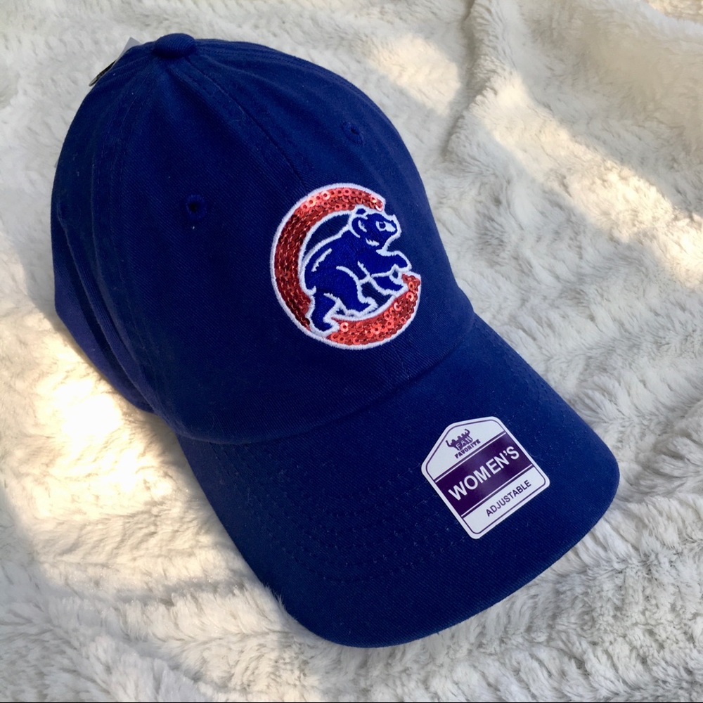 Cubs Sequin Baseball Cap